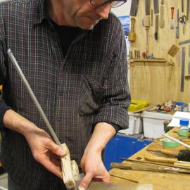 AHT Heritage Carpenter Martin Wenzel conserving boxes (014)