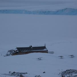Scott's 'Terra Nova' hut and Vortex generators