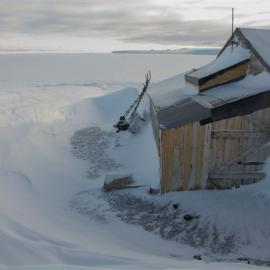 Southwest corner, Scott's 'Terra Nova' hut