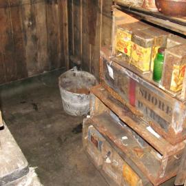 2010-11 Artefacts in the Galley inside Scott's 'Terra Nova' hut
