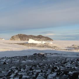 2010-11 Iceberg off the coast of Cape Evans