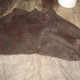 2010-11 Repaired knitwear inside Scott's 'Terra Nova' hut (002)