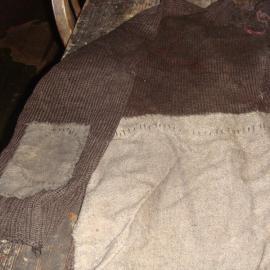 2010-11 Repaired knitwear inside Scott's 'Terra Nova' hut (003)