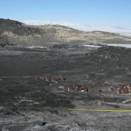 2010-11 Depot 2 before excavation, Cape Royds 