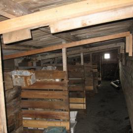 2010-11 Stables inside Scott's 'Terra Nova' hut, Cape Evans