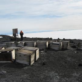2010-11 Shell fuel crates, Cape Evans