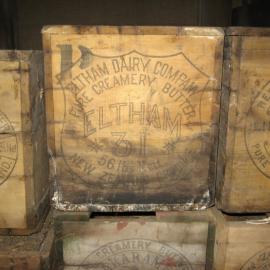 2010-11 Detail of butter box in the stables, Cape Evans (002)