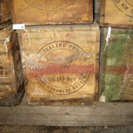 2010-11 Detail of butter box in the stables, Cape Evans (006)