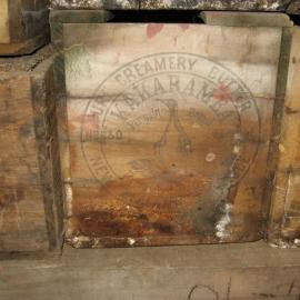 2010-11 Detail of butter box in the stables, Cape Evans (009)