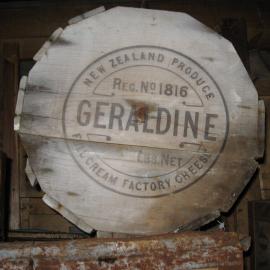2010-11 Wooden Geraldine cheese box, Cape Evans