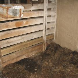 2010-11 Stall in the stables, Scott's 'Terra Nova' hut, Cape Evans