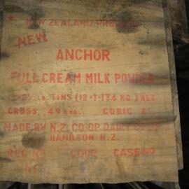 2010-11 Anchor milk powder box, Cape Evans