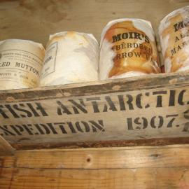 2010-11 Shelf repurposed from a Venesta case, Cape Royds