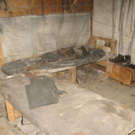 2010-11 Bunks inside Shackleton's 'Nimrod' hut, Cape Royds