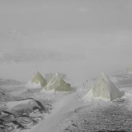 2010-11 Snow at the Cape Royds field camp