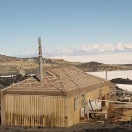 2010-11 North-East corner of Shackleton's 'Nimrod' hut, Cape Royds