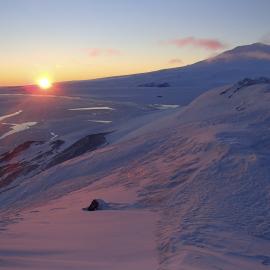 2014 Last sunset, viewed from Castle Rock