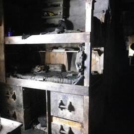 2014 Scott's 'Terra Nova' hut interior, bunks of Nelson and Day, Biology area (002)