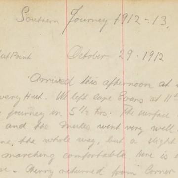Tryggve Gran’s Sledging Journal