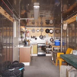 2015-16 Field camp wannigan interior, Cape Evans (003)