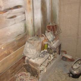 2015-16 Data Logger position in the Stables, Scott's 'Terra Nova' hut