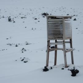 Stevenson Screen at Cape Evans