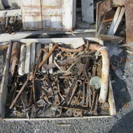 2015-16 Artefacts outside Scott's 'Terra Nova' hut (002)