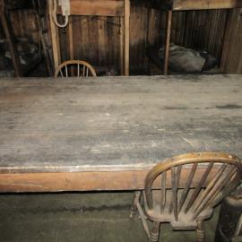 2015-16 Wardroom table and chairs, Scott's 'Terra Nova' hut (002)