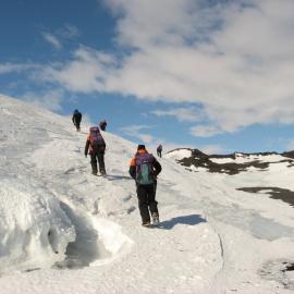 2010-11 AHT team on a walk