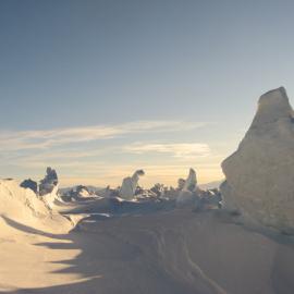 2010-11 Pressure ridges in the sea ice near Scott Base