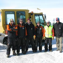 2010-11 Group photo of the AHT Carpentry team