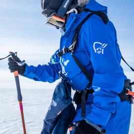 Laura Andrews on the South Pole Expedition