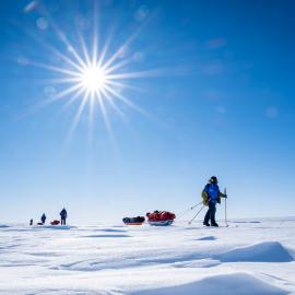 Bengt Rotmo on the South Pole Expedition