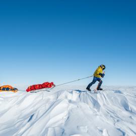 Bengt Rotmo on the South Pole Expedition