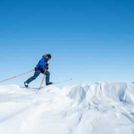 Laura Andrews on the South Pole Expedition