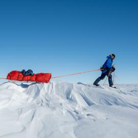 Laura Andrews on the South Pole Expedition