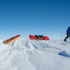Mike Dawson on the South Pole Expedition