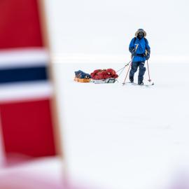 Mike Dawson on the South Pole Expedition