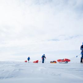 Inspiring Explorers Expedition™ team on the South Pole Expedition