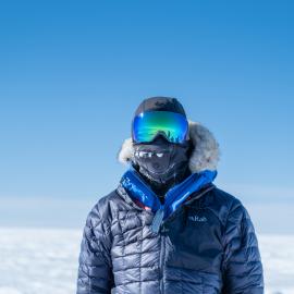 Mike Dawson on the South Pole Expedition