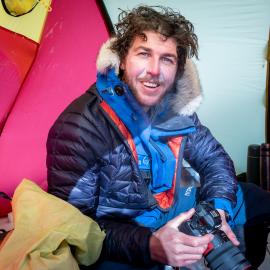 Mike Dawson on the South Pole Expedition