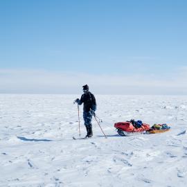 Mike Dawson on the South Pole Expedition