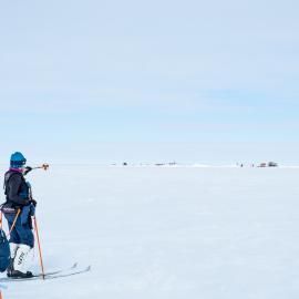 Bengt Rotmo and Laura Andrews spot Thiel Corner