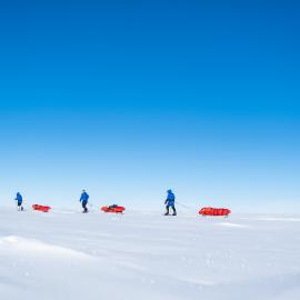 Inspiring Explorers Expedition™ team on the South Pole Expedition