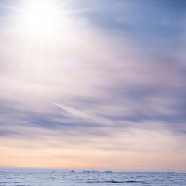 Landscape during the South Pole Expedition