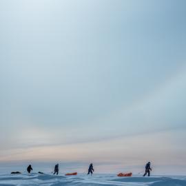 Inspiring Explorers Expedition™ team on the South Pole Expedition
