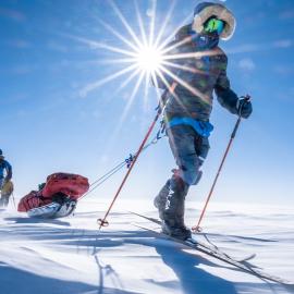 Inspiring Explorers Expedition™ team on the South Pole Expedition