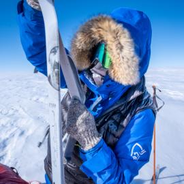 Nigel Watson on the South Pole Expedition