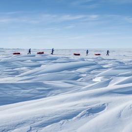 Inspiring Explorers Expedition™ team on the South Pole Expedition