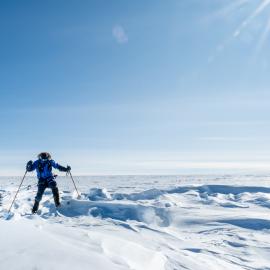 Mike Dawson on the South Pole Expedition